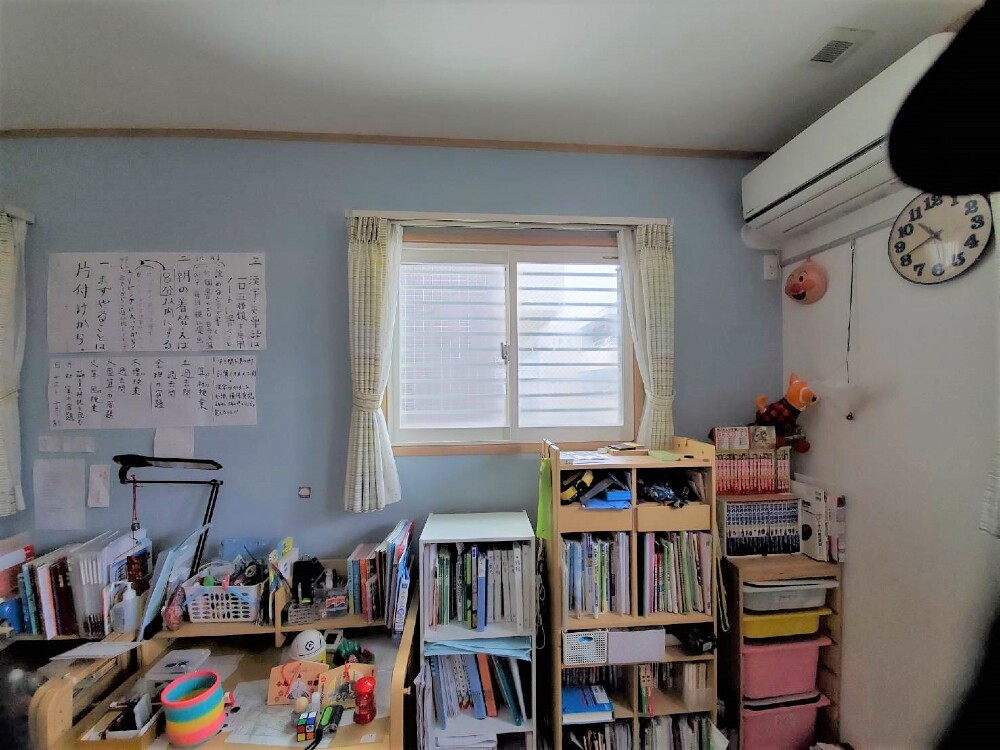 内窓　取り付け完了　こども部屋2